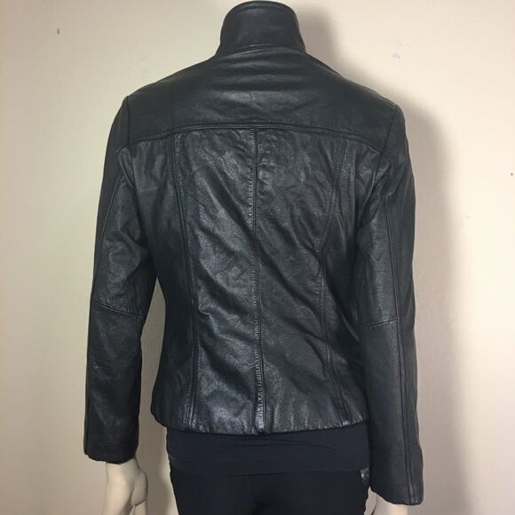 Wilsons Maxima Black Leather Jacket - Picture 6 of 13
